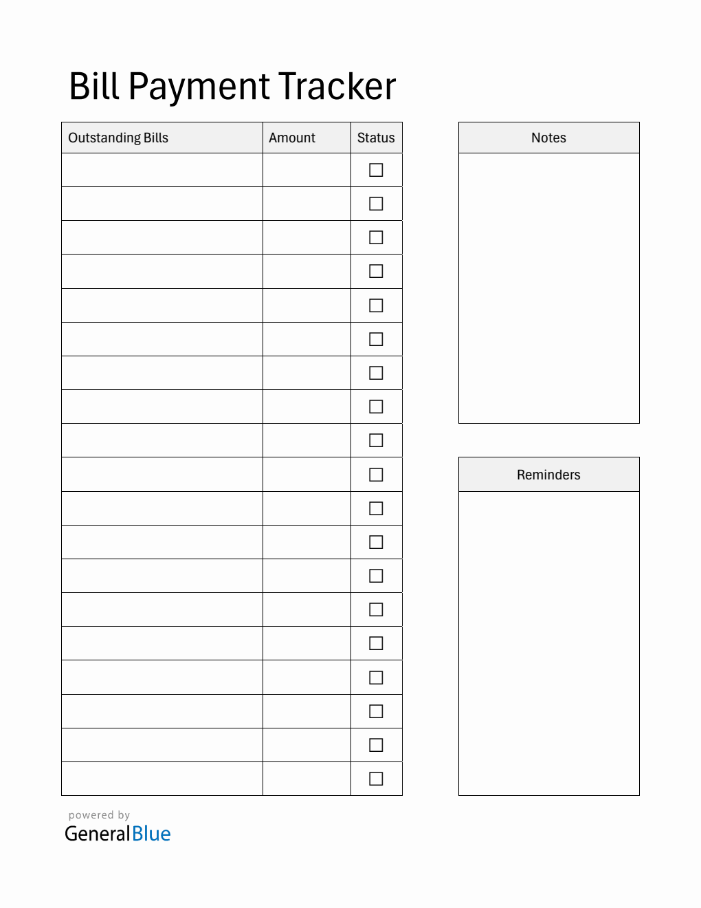 Payment Tracker Templates payment-tracker-templates
