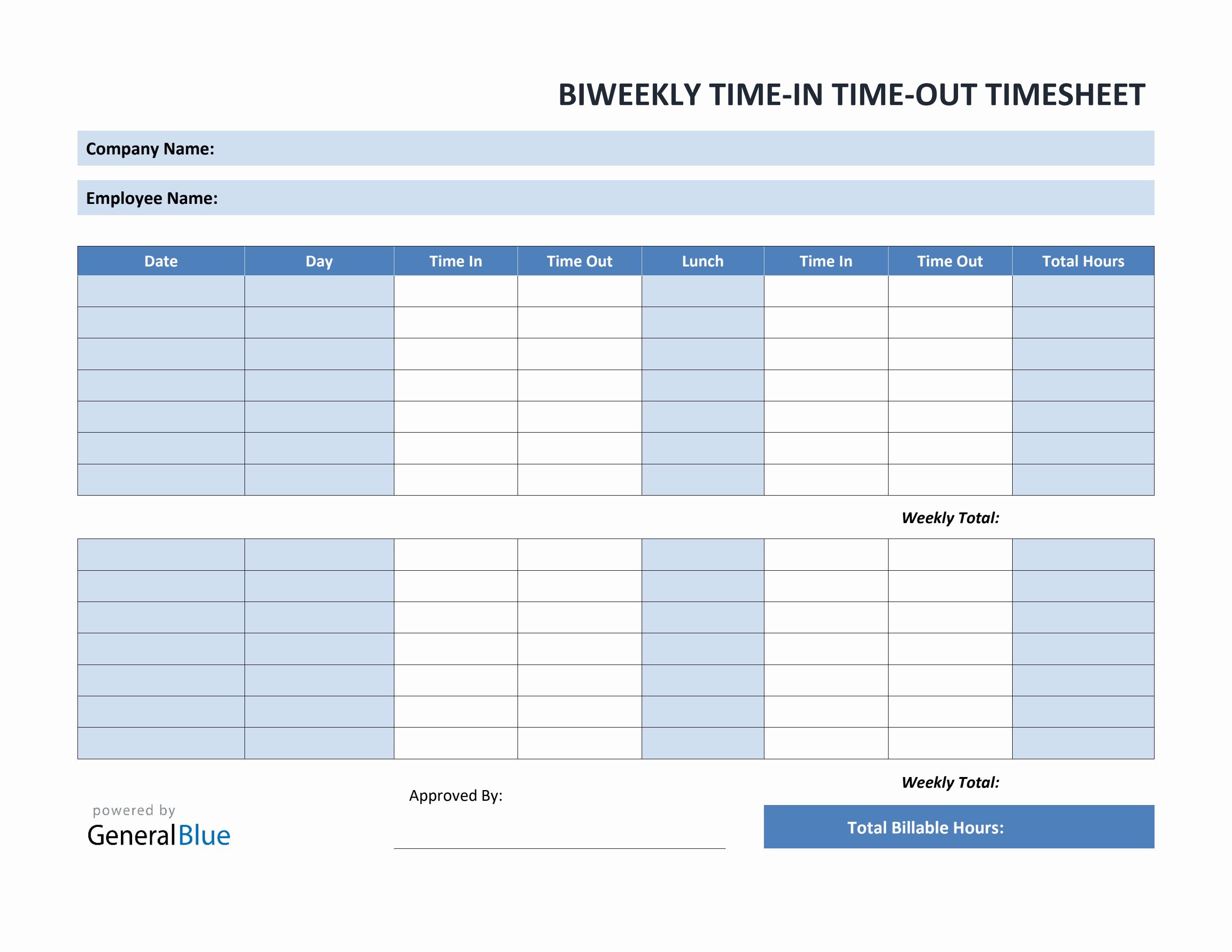 Printable Time in And Time Out Timesheet Excel Legal biweekly-time-in-time-out-timesheet-in-pdf