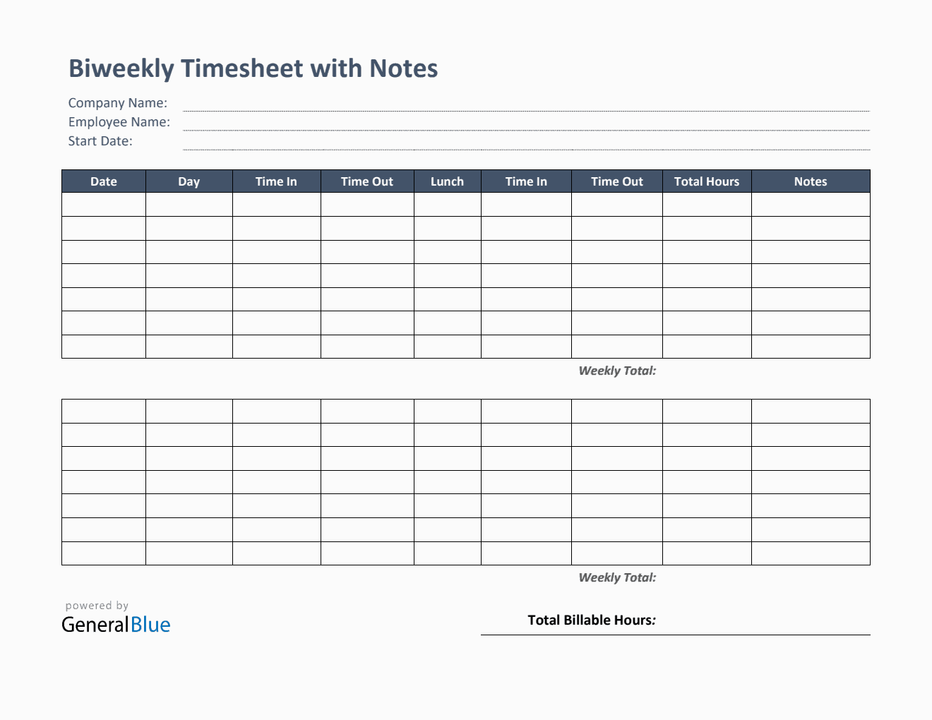 employee-timesheet-templates