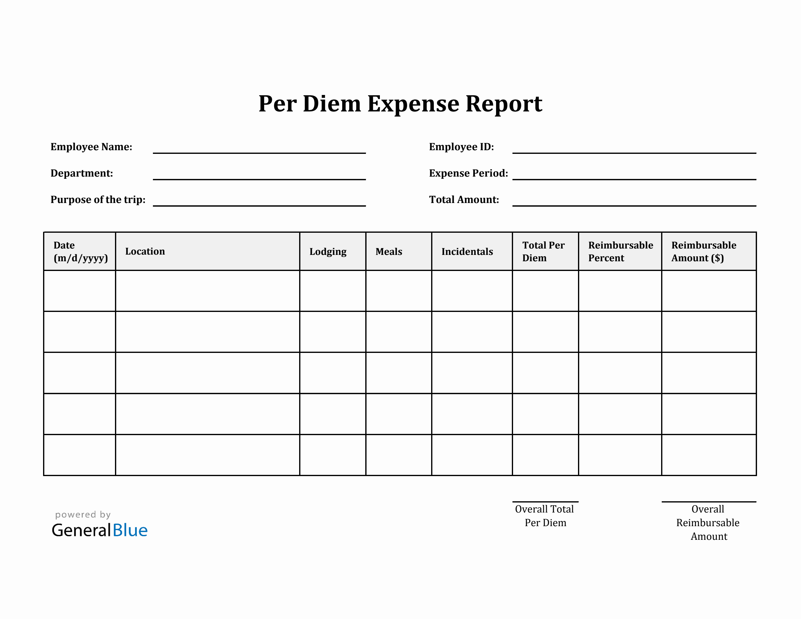 Blank Per Diem Expense Report Template In Excel Plain blank-per-diem-expense-report-template-in-excel-plain