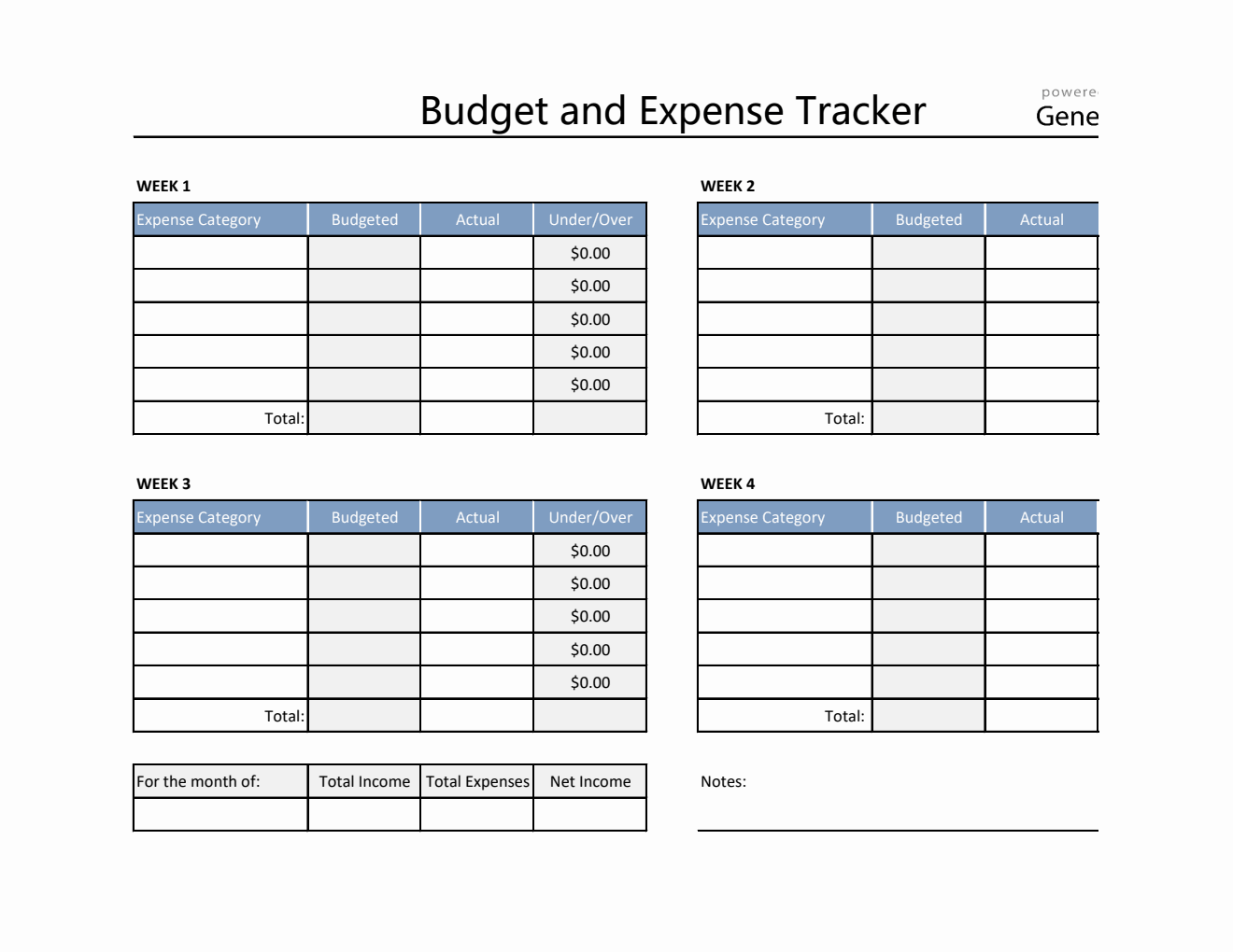 Free Excel Business Accounting Templates