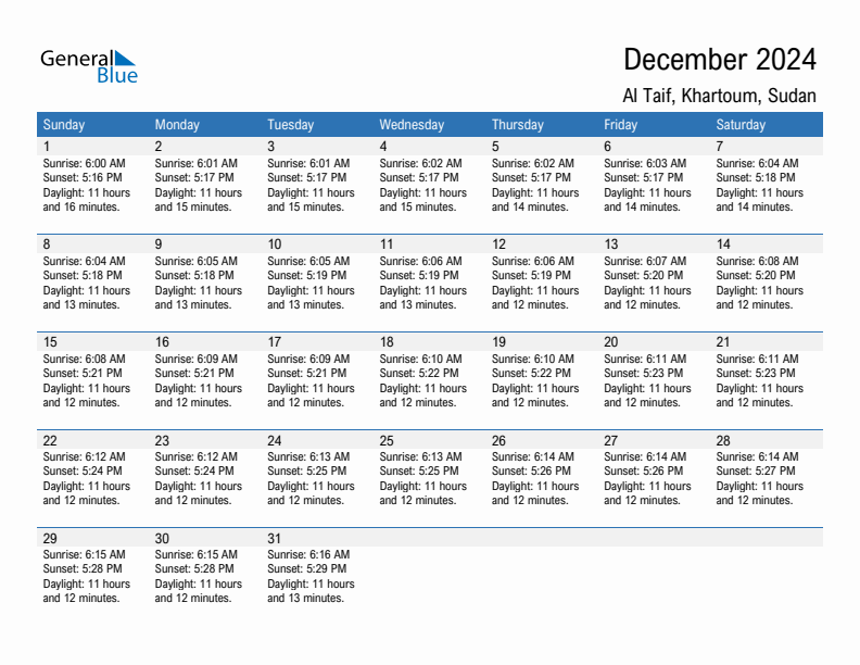 Al Taif December 2024 sunrise and sunset calendar in PDF, Excel, and Word