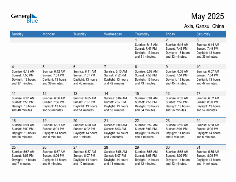 Axia May 2025 sunrise and sunset calendar in PDF, Excel, and Word