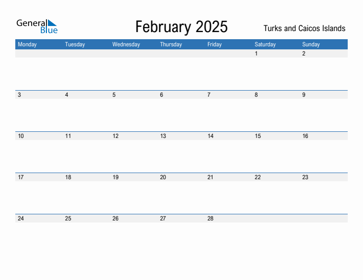 Fillable February 2025 Calendar