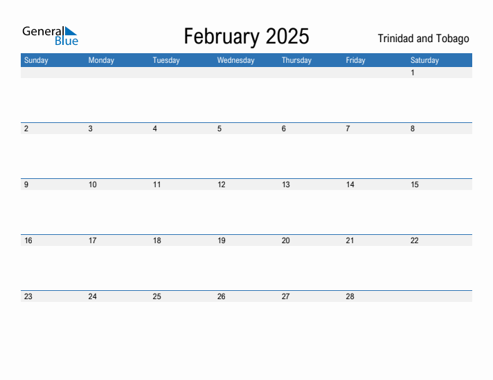 Fillable February 2025 Calendar