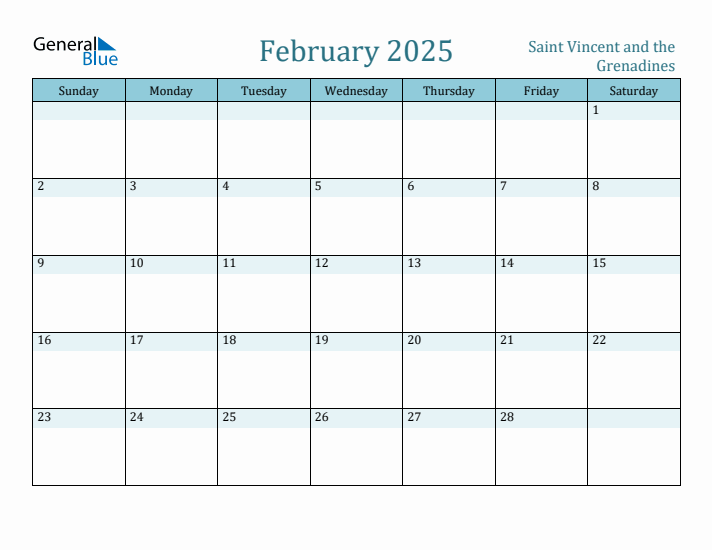 February 2025 Calendar with Holidays