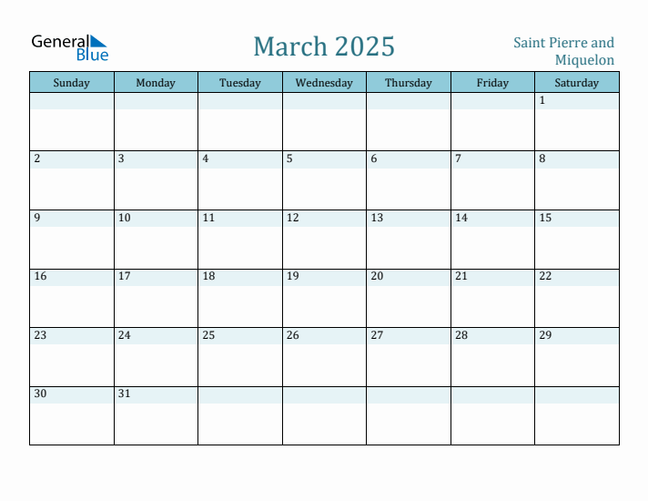 March 2025 Calendar with Holidays