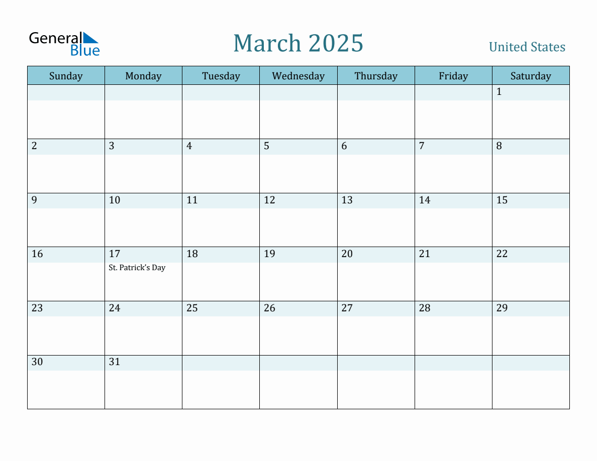 united-states-holiday-calendar-for-march-2025