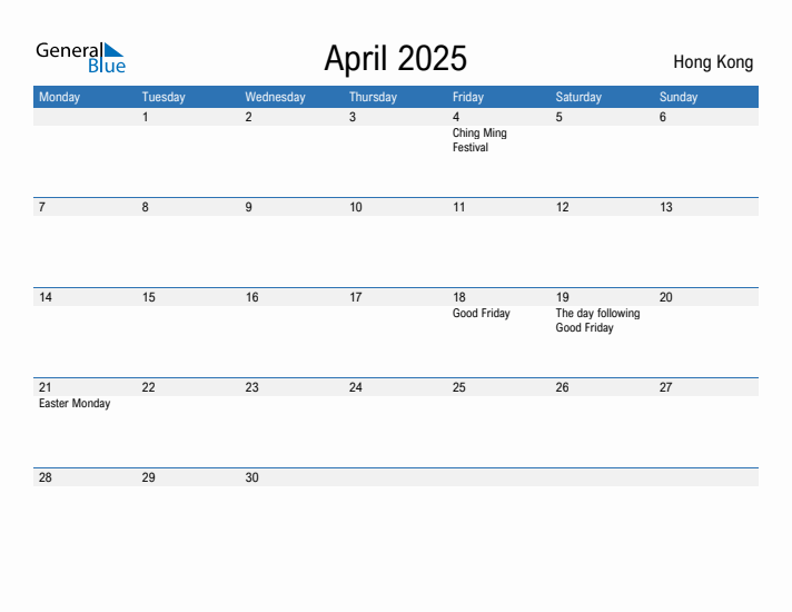 Fillable April 2025 Calendar