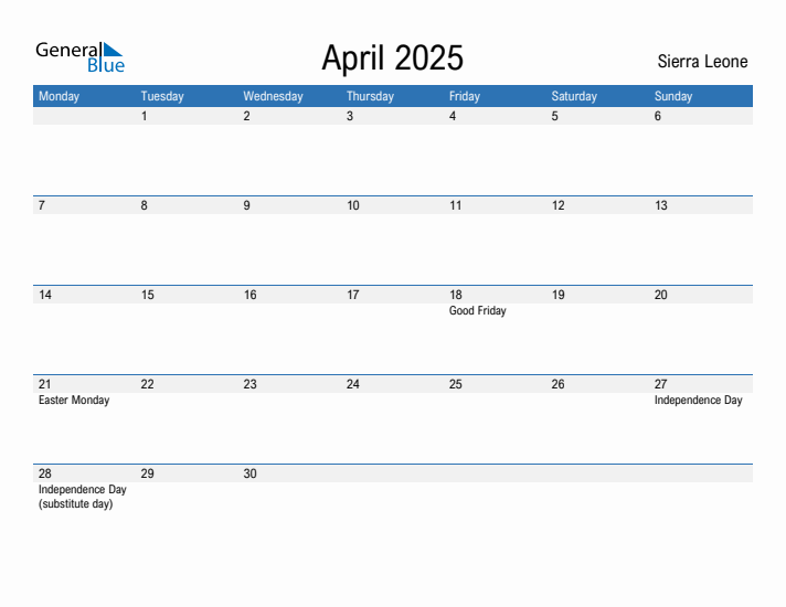 Fillable April 2025 Calendar
