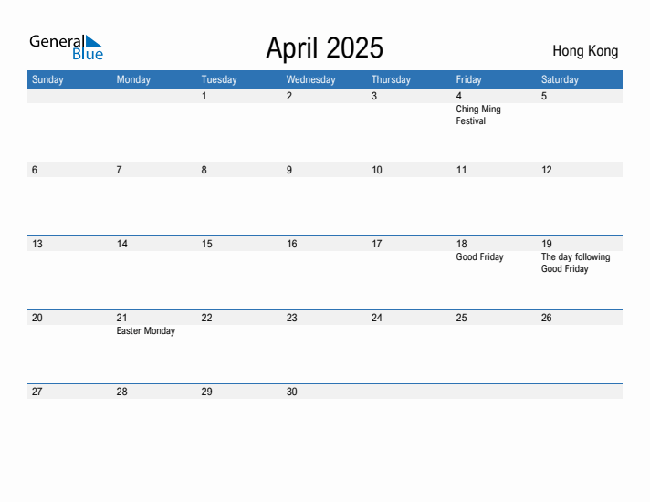 Fillable April 2025 Calendar