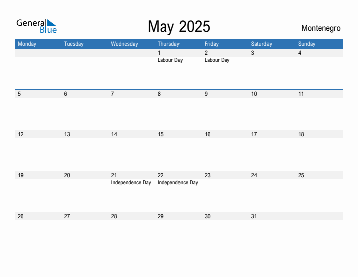 Fillable May 2025 Calendar