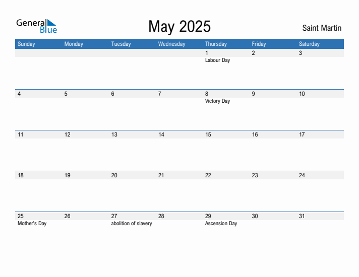 Fillable May 2025 Calendar