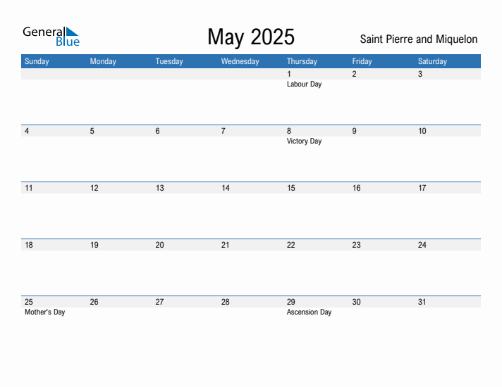 Fillable May 2025 Calendar