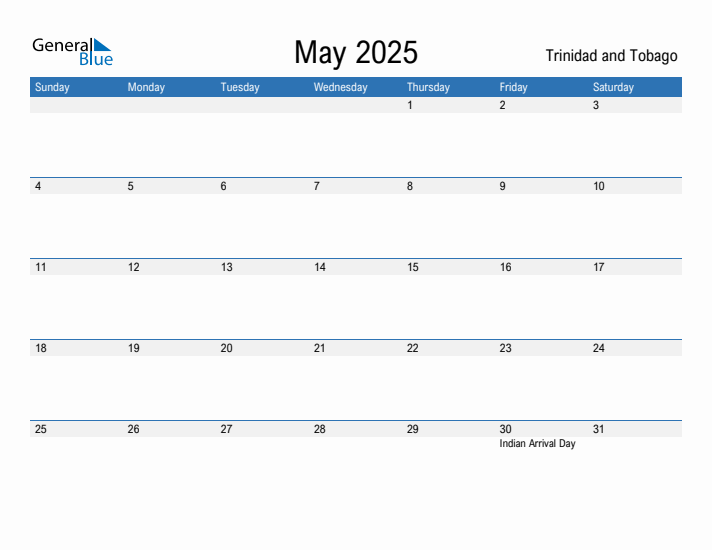 Fillable May 2025 Calendar