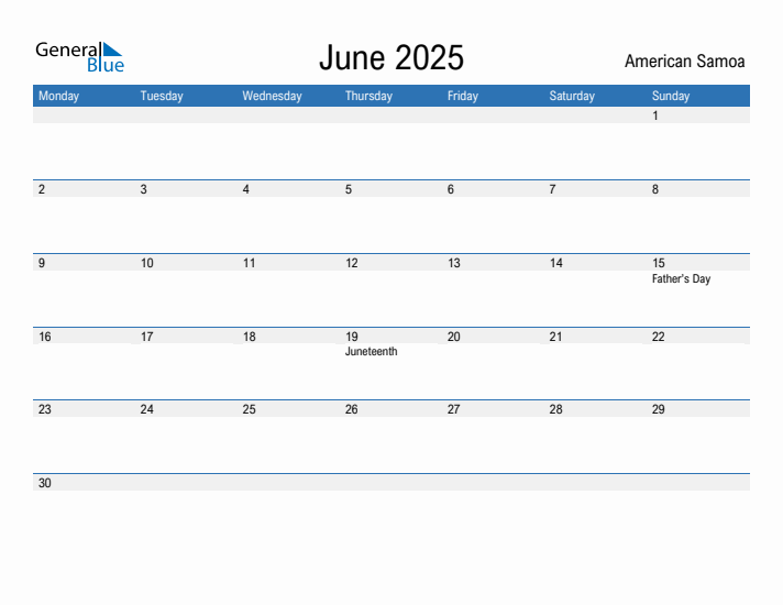 Fillable June 2025 Calendar