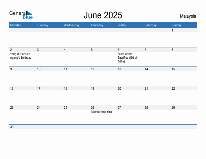 Fillable June 2025 Calendar