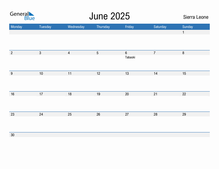 Fillable June 2025 Calendar