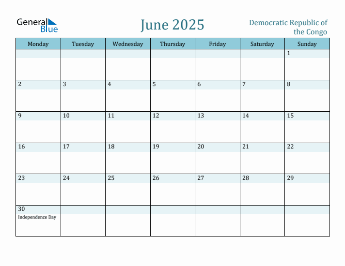 June 2025 Calendar with Holidays