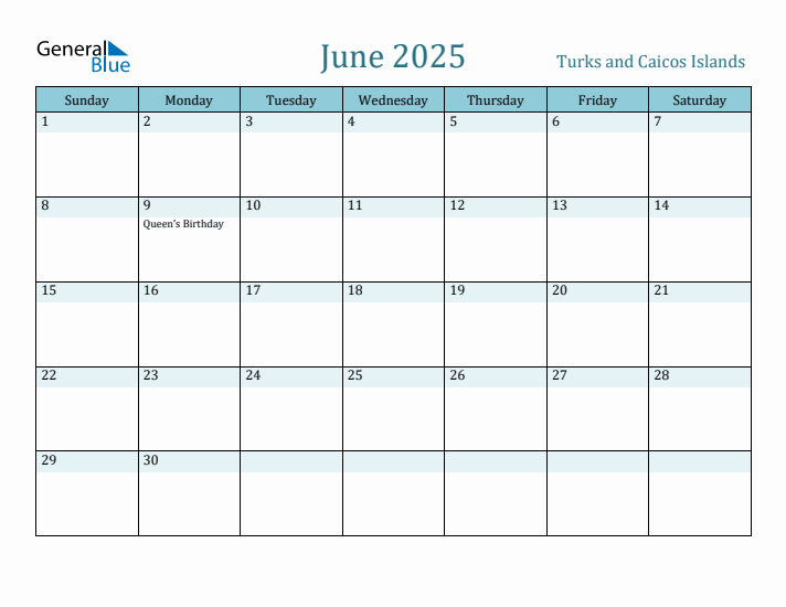 June 2025 Calendar with Holidays