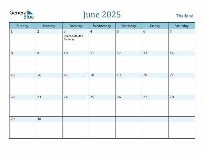 June 2025 Calendar with Holidays