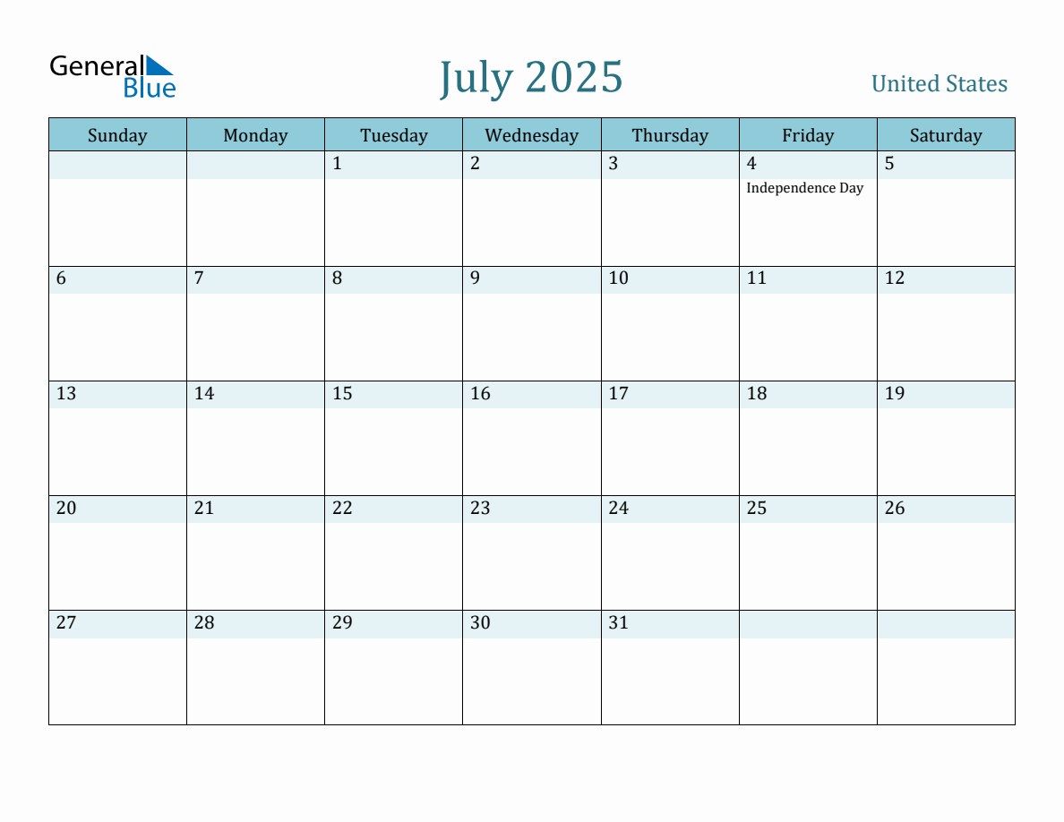 united-states-holiday-calendar-for-july-2025