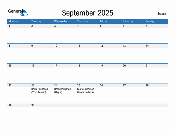 Fillable September 2025 Calendar