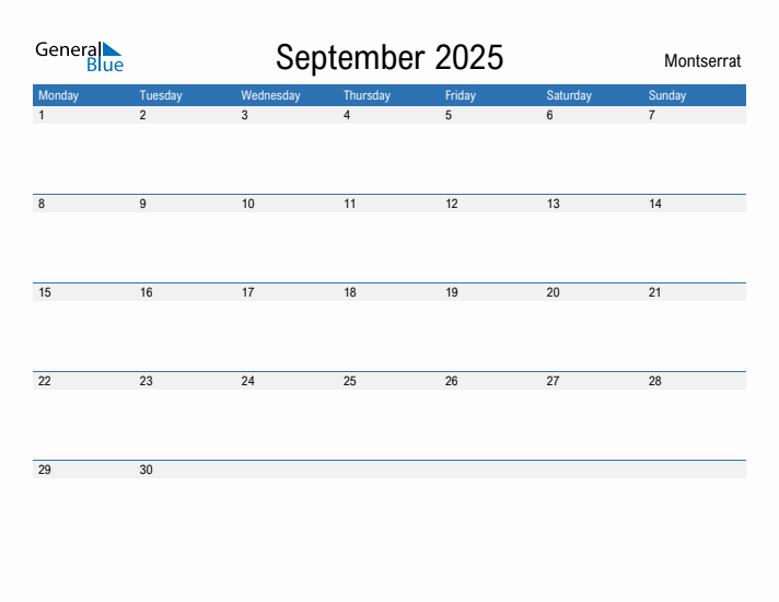 Fillable September 2025 Calendar