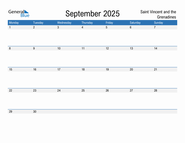Fillable September 2025 Calendar