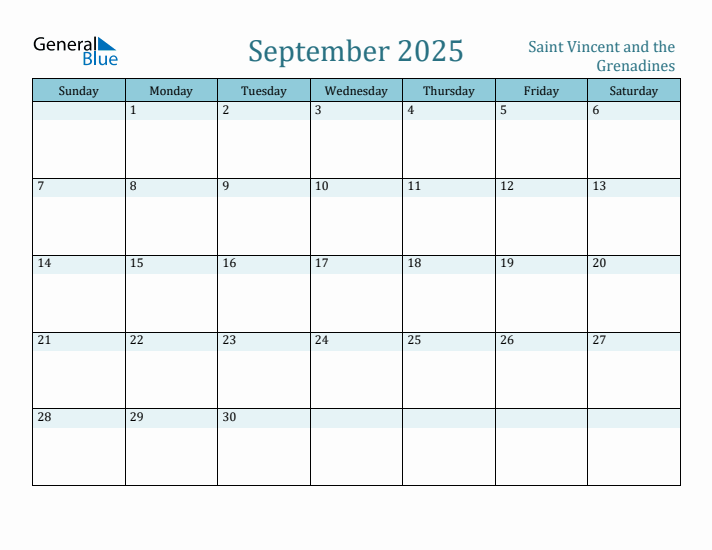 September 2025 Calendar with Holidays