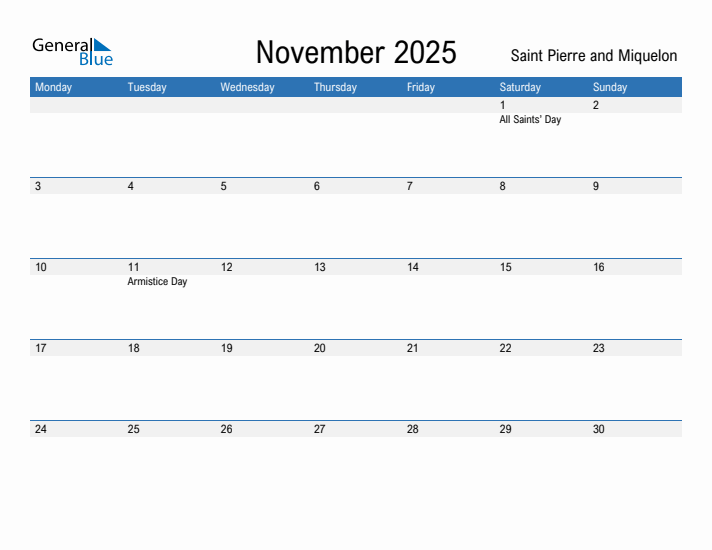 Fillable November 2025 Calendar