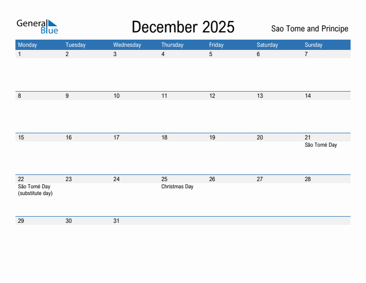 Fillable December 2025 Calendar