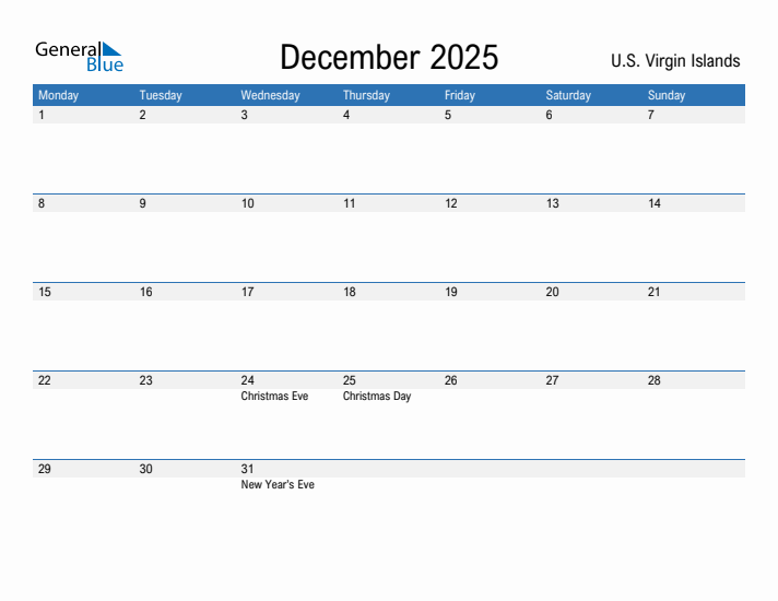 Fillable December 2025 Calendar
