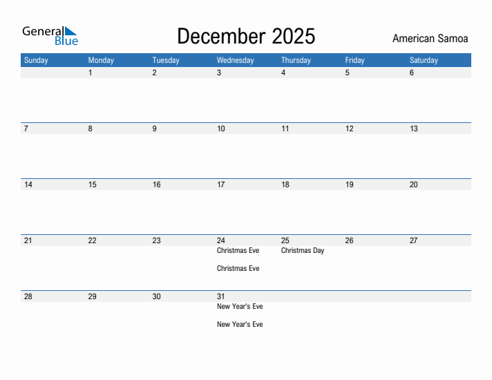 Fillable December 2025 Calendar