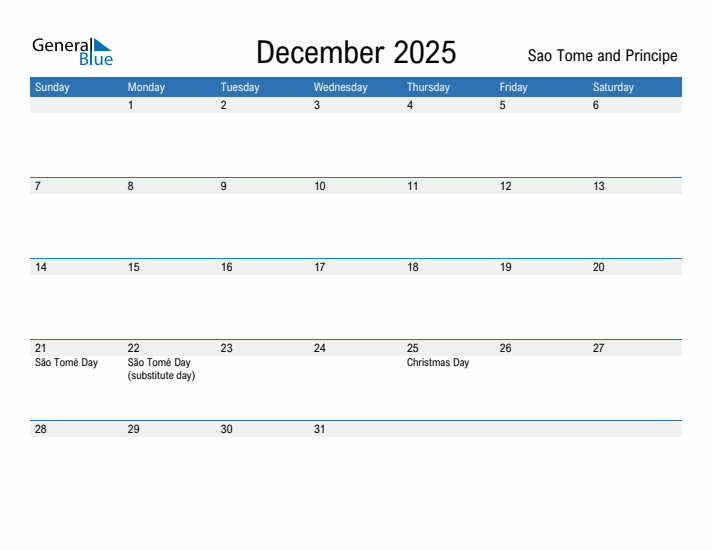 Fillable December 2025 Calendar