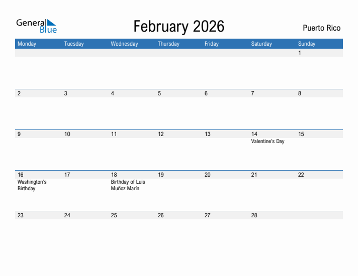 Fillable February 2026 Calendar