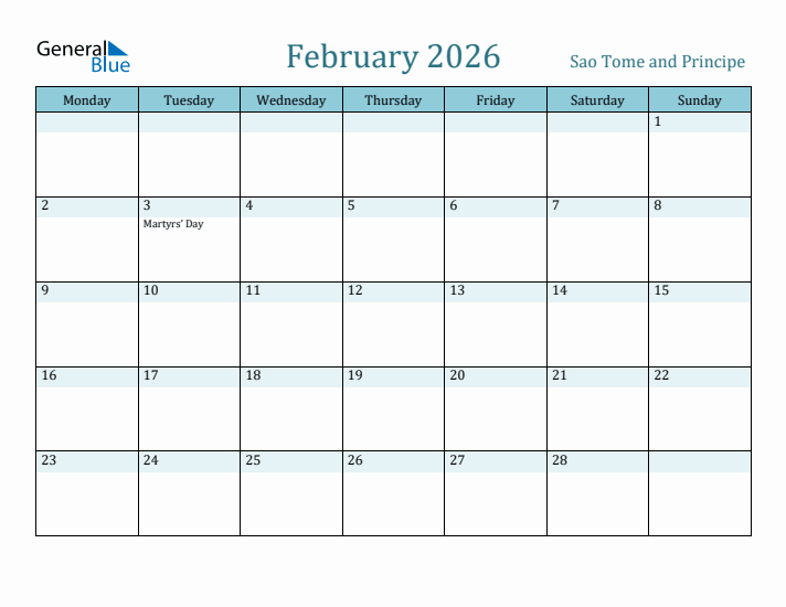 February 2026 Calendar with Holidays