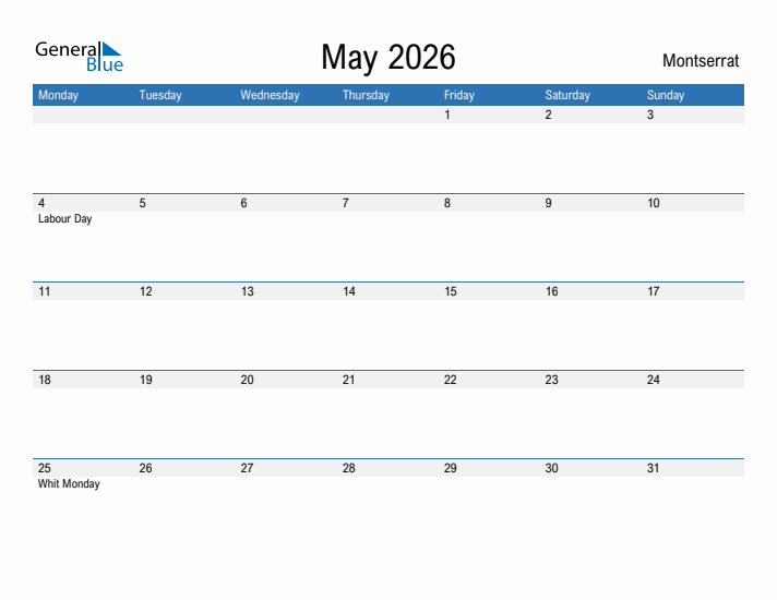 Fillable May 2026 Calendar