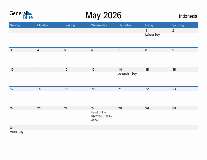 Fillable May 2026 Calendar