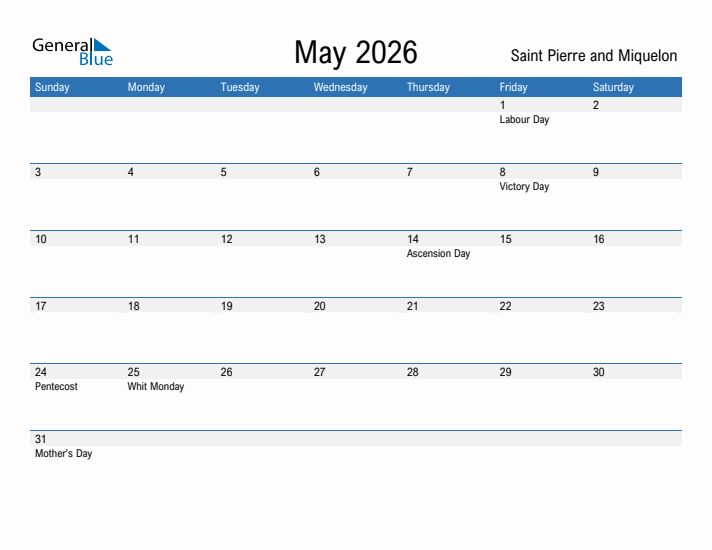 Fillable May 2026 Calendar