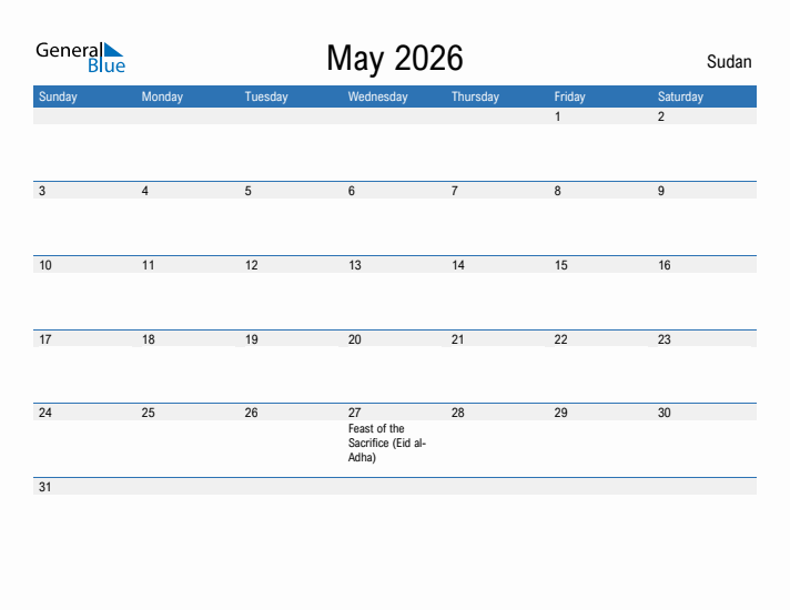 Fillable May 2026 Calendar
