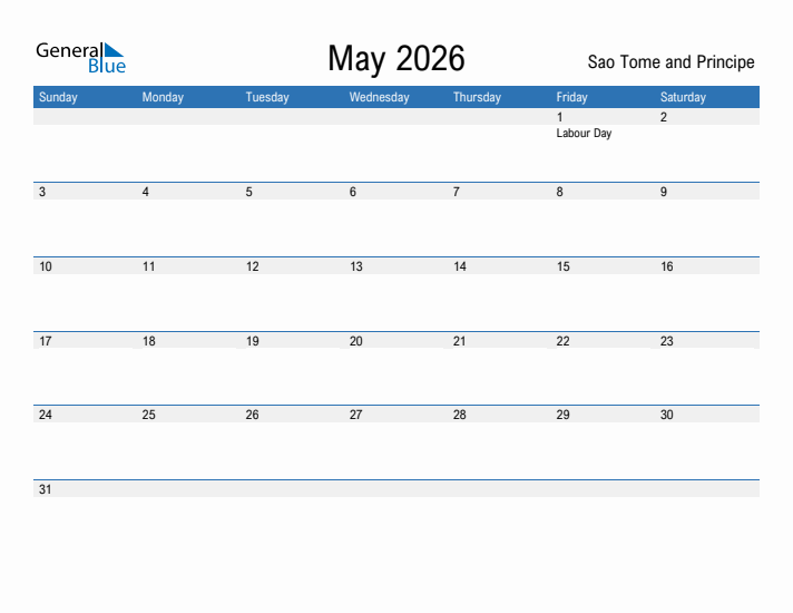 Fillable May 2026 Calendar