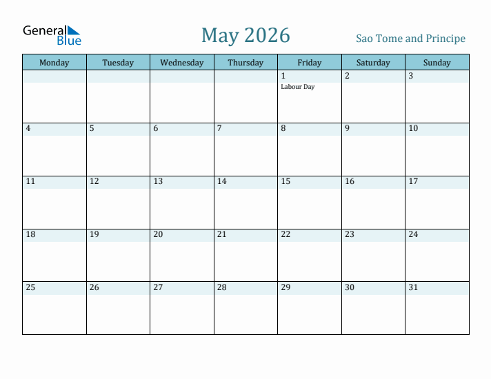 May 2026 Calendar with Holidays