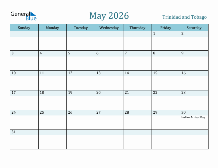 May 2026 Calendar with Holidays