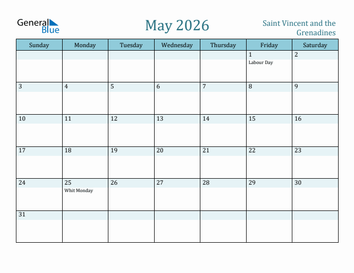 May 2026 Calendar with Holidays