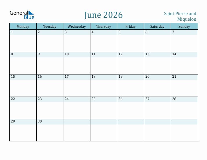 June 2026 Calendar with Holidays