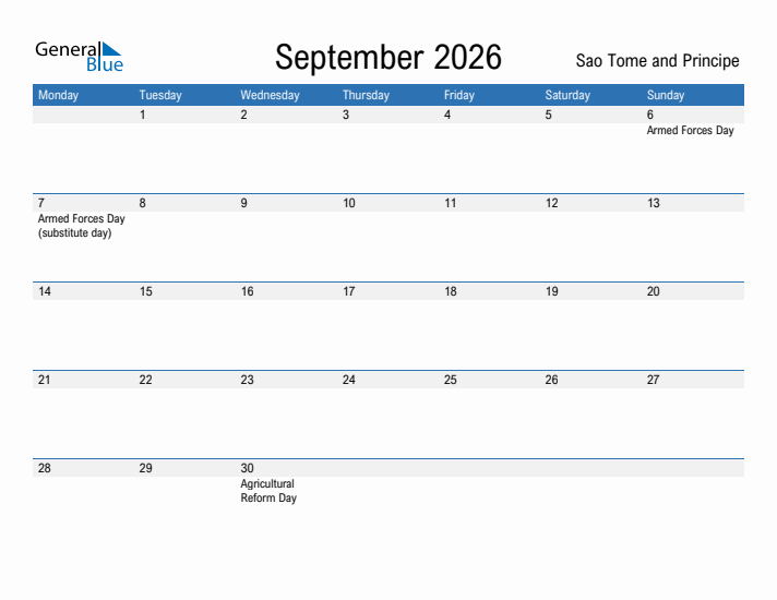 Fillable September 2026 Calendar