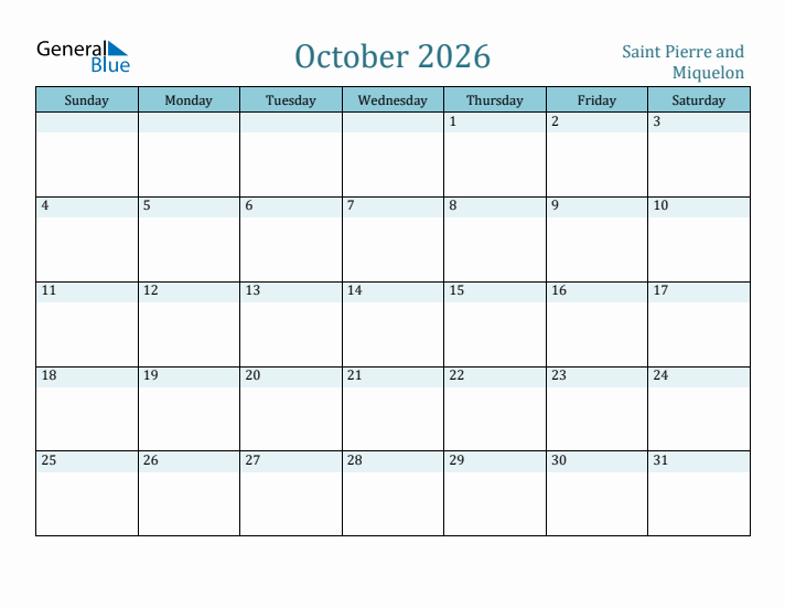 October 2026 Calendar with Holidays