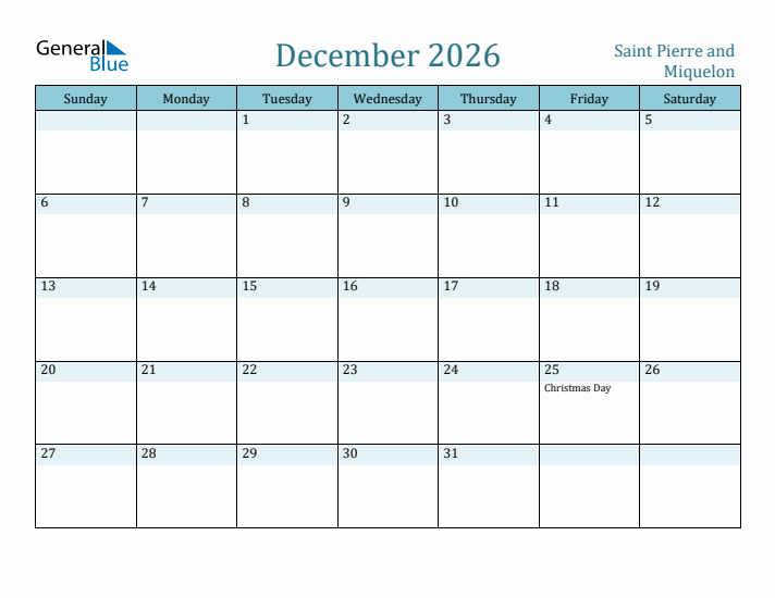 December 2026 Calendar with Holidays