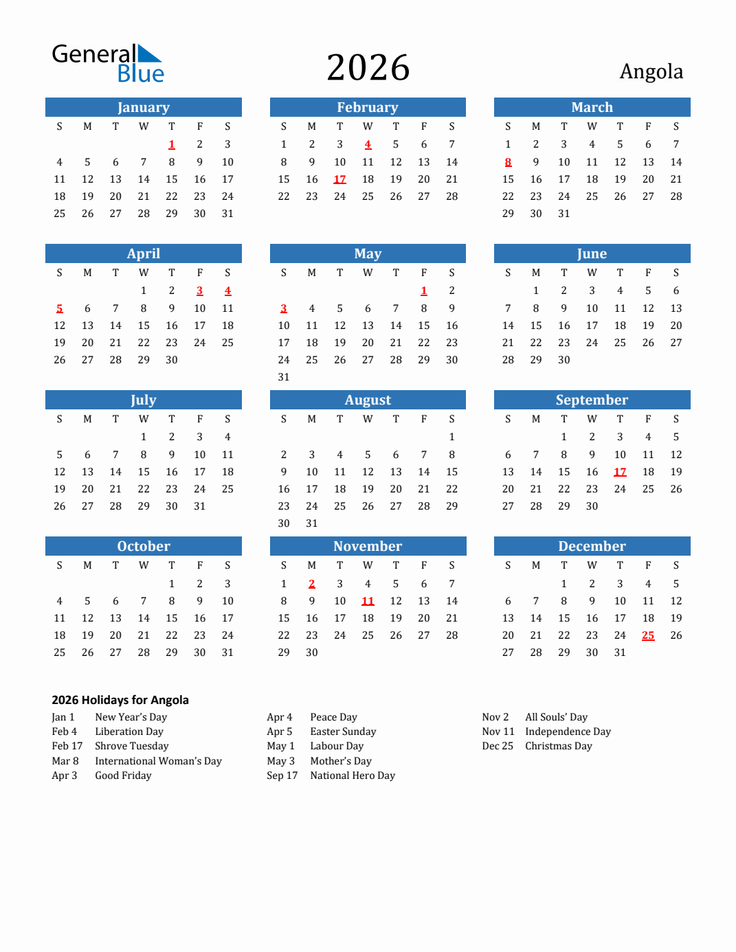2026-angola-calendar-with-holidays